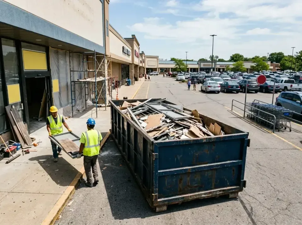retail-store-renovation-debris-003 — frequently asked questions, Roll-off Dumpster Rentals in Sugar Creek, MO